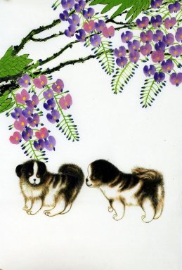 Chien - Peinture chinoise