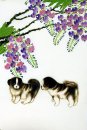 Hond - Chinees schilderij