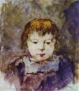 portrait de la fille de Aline gaugin