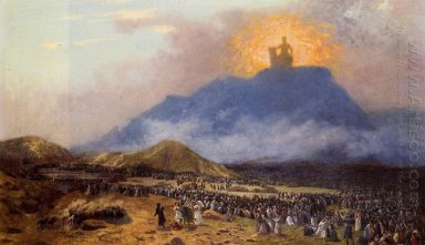 Mosè sul monte Sinai