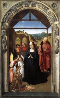 Nativity (Polyptych of the Virgin, the wing)