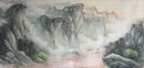 Montagnes et l'eau - peinture chinoise