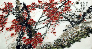 Plum Blossom - Lukisan Cina