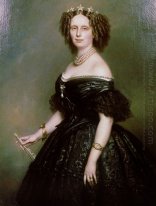 Portrait Of Ratu Sophie Of Belanda Born Sophie Of W Rttembe