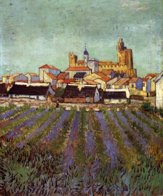 Vista di Saintes Maries 1888