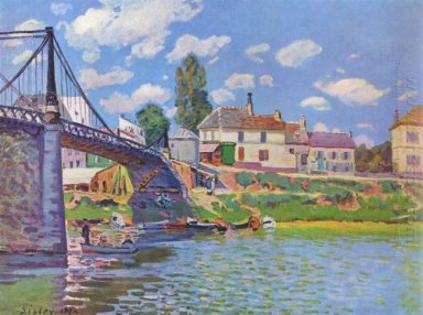 pont à Villeneuve la Garenne 1872