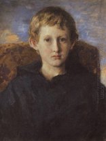 Retrato de Boris Vasnetsov Hijo del artista 1889