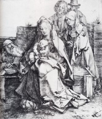 Die Heilige Familie mit Johannes dem Magdalena und Nikodemus 151