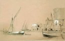 Sorrento Vue sur la mer 1842