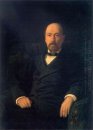 Porträt des Dichters Nikolai Nekrassow