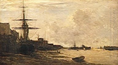 El Themse En Erith 1866