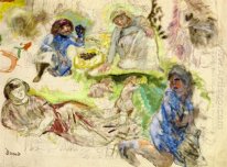 Figura Estudios para Le Printemps 1912