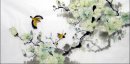 Magnolia-Birds - Peinture chinoise