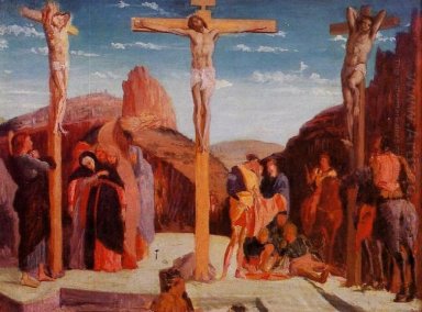 la crucifixión después de Mantegna 1861