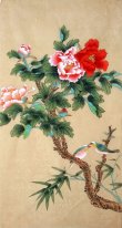 Pivoine - Peinture chinoise