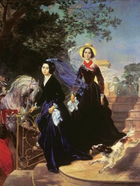 Portrait Of The Shishmariov Sisters