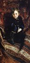 Portrait Of Yuriy Repin The Artist S Putra 1882