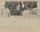 Belakang Of The Mosque Of Omar 1889