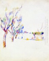 Mandelträd i Provence 1900
