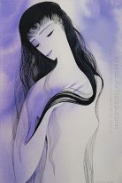 Mujer en púrpura