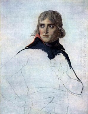Onafgewerkte Portret van Generaal Bonaparte 1798