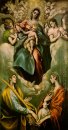 De Maagd en Kind met St Martina en St Agnes (detail) 1597-