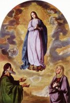 A Imaculada Conceição Com São Joaquim e Santa Ana 1640