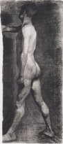 Homme nu debout