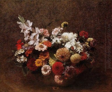Bouquet de fleurs 1900