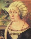 Portret van felicitas tucher 1499