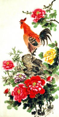 Chicken - Chinese Painting