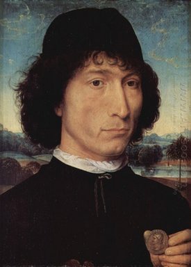 Retrato de um homem que guardara uma moeda do imperador Nero 147