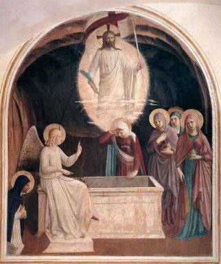 Resurrezione di Cristo e Donne al Sepolcro 1442