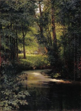 Creek en el bosque