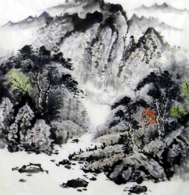 Горы - китайской живописи