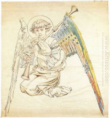 Engel mit Flöten