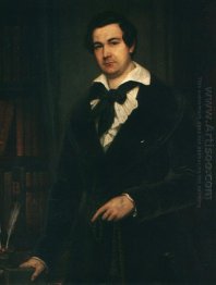 Retrato do ator V Uma Karatyghin 1842