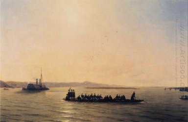 Alexander Ii Crossing Donau 1878