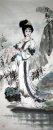 Xi Shi, Fyra gamla skönhet - kinesisk målning