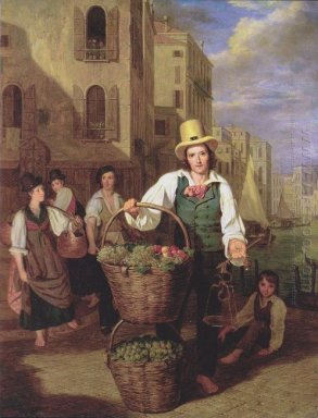 Venetian vendedor de frutas