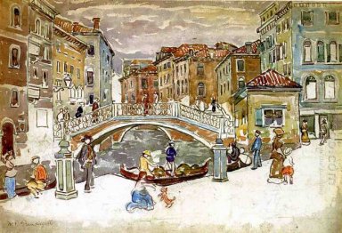 Venedig der kleinen Brücke
