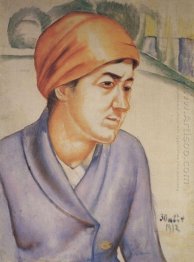 Retrato de M F Petrova Vodkina 1912