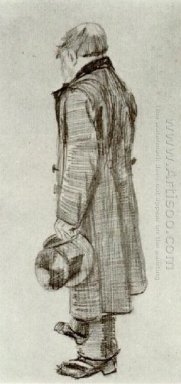 Wees Man die Hoge Hoed In Zijn Hand 1882 1