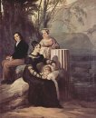 Portret van Familie Stampa Di Soncino