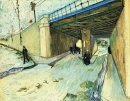 Железнодорожный мост через проспект Montmajour 1888