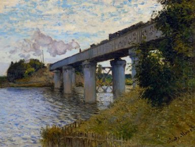 Le pont de chemin de fer à Argenteuil