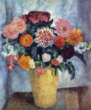 Bouquet Motley in un vaso di creta