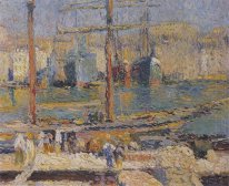 Kapal Di Pelabuhan Marseille