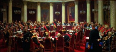 Pertemuan Upacara Of The Dewan Negara Pada Tanggal 7 1901 1903