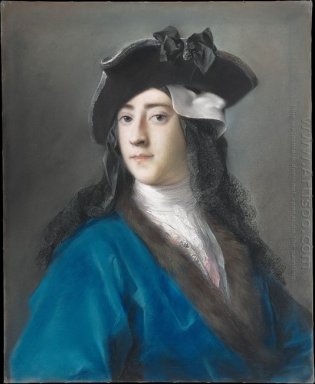 Retrato de Gustavus Hamilton, segundo visconde de Boyne em Masqu